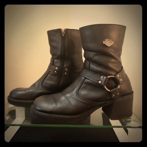 Womens Harley Davidson's  Boots - Size 11